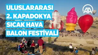 ❝Bölge hayranlık uyandırıyor❞ | Kapadokya Sıcak Hava Balon Festivali renkli görüntülere sahne oldu