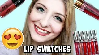 $1 Liquid Lipsticks from SHOP MISS A!! Review & Swatches | KezziesCorner