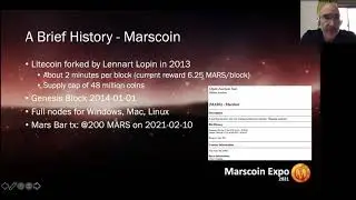 Greg Tucker - Proposal for Governing the Marscoin Blockchain - Marscoin Expo 2021