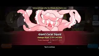 Great Deep-Sea War: 3+ Billion Damage Ultimate Coral Squid (Topping & Beascuit) - Cookie Run Kingdom