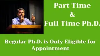 PhD Guide | Part Time PhD | Full Time PhD | M Milton Joe