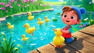 Ducky Wings Go Flap, Flap, Flap Rhyme Song | Popular Nursery Rhyme & Lyrics