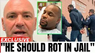 &ldquo;I Can&rsquo;t Help Him!&rdquo; Dana White Reacts to Shocking Jon Jones vs. Daniel Cormier Incident