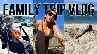 Monterey, CA Family Trip VLOG | Packing and Traveling with 2 kids...Here's what happened.