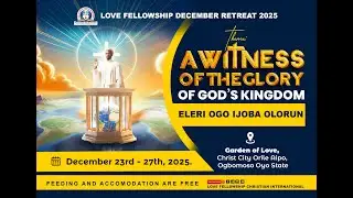 Worship Service | A Charge into the Retreat | 14.12.2025