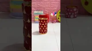 Aesthetic Room Decor: Heart Lantern DIY ✨#shorts #shortsfeed #diy #craft #youtubeshorts