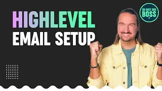 Highlevel Email Setup mit Subdomain einrichten (GoHighlevel Deutsch Tutorial)