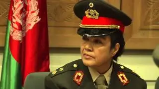 Gen. Dunwoody Visits Afghan Women