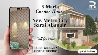 3 Marla Corner House #mustwatch #property #latest #newmetrocity  #citihousing #cornerhouse #mustsee
