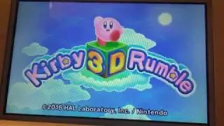 Let's Play Kirby 3D Rumble (no commentary) Part 1: Kirby's in 3D