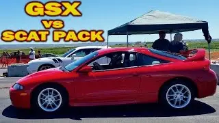 GSX Eclipse vs Challenger Scat Pack Drag Race