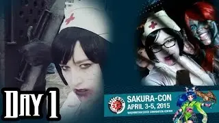 Sakura Con 2015: Day 1 (Vlogging with the Madame)