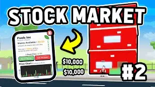 Investing in The STOCK MARKET in Roblox Online Business Simulator 3 #2