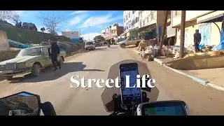 Voge 300 Rally in Morocco. Street Life. What a fun ride.