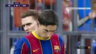 eFootball PES 2021. Dukla Banska Bystrica (Liverpool) - Barcelona, online match