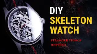 How to Build a DIY Skeleton Watch | NH72 Seiko Mod