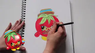 How to Draw Shopkins Season 1 Papa Tomato Limited Edition