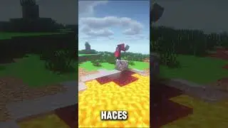 How to make a Nether Portal with WATER and LAVA #minecraft #minecraftmemes #minecrafttutorial