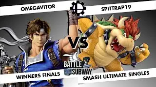 OmegaVitor (Richter) vs. SpitTrap19 (Bowser) - BATTLE SUBWAY ⚙ 16 SINGLES WF - Smash Ultimate SSBU