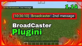 MCPE | BroadCaster Plugini | 1.14 Pocketmine
