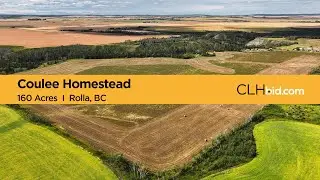 Coulee Homestead I BC Farm Land For Sale I Rolla, BC