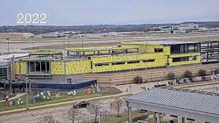 South Terminal Expansion &ndash; Close View Time Lapse
