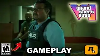GTA 6: Утекли ОГРОМНЫЕ подробности... ОСОБЕННОСТИ ИГРОВОГО ПРОЦЕССА (Новый ИИ полиции, 6 звезд, к...