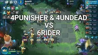 [CHESS RUSH][CLASSIC MODE][S1][KING] #141. 6RIDER VS 4PUNISHER & 4UNDEAD