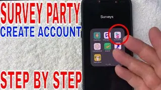 ✅  How To Sign Up For Survey Party Account 🔴