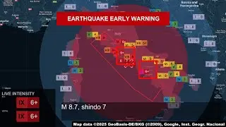 [CURSED EARTHQUAKE SCENARIO] M 8.7 Italy Earthquake (Fictional West Coast Subduction Zone)