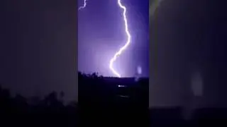 Crazy Lightnings South Italy - Fulmini Incredibili Puglia - 20/08/2017 - Short #6 #lightningstrike