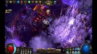 PoE -  Rage Vortex Of Berserking -  Goes Screenwide