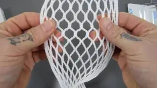 East Coast Dyes Vortex Mesh Полумягкая гибридная сетка для лакросса Видео о продукте @SportStop com