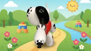 Happy Toys 🐶 Spotted Doggy Fun | Cute Walking Dog Toy for Kids