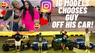 I LET 2 INSTAGRAM MODELS PICK A BOYFRIEND BASED ON THEIR CARS! *INSIDE & OUT*