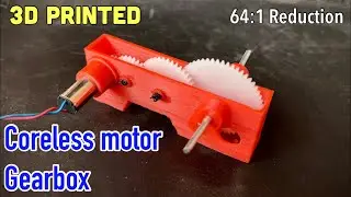 Powerful Gearbox for Ornithopter using Coreless motor | DIY