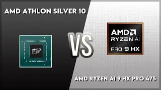 AMD Athlon Silver 10 vs AMD Ryzen AI 9 HX Pro 475 Technical Comparison