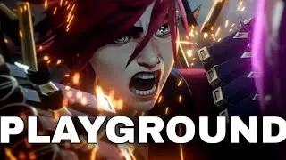 Vi ||  Arcane「AMV」|| Bea Miller - Playground | Arcane League of Legends ( Tradu&ccedil;&atilde;o - Legenda )