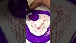 👀 Can You Guess The Final Pattern? #ArtChallenge  #spirograph