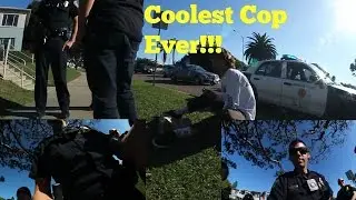 Skaters Kicked Out By The Coolest Cop Ever!!!!!!!