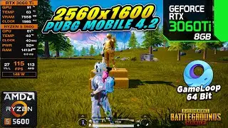 PUBG MOBILE EMULATOR | UHD + 120 FPS | RTX 3060 Ti + R5 5600 | MAXIMUM GRAPHICS | GAMELOOP 64BIT
