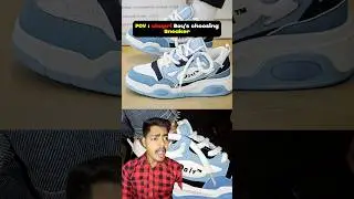 POV : Chapri boys choosing sneaker 🤡 #shorts #chapri #memes