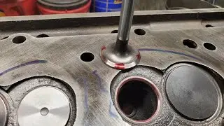 Rambler 327 1959 Gray Marine Valve Job Pt.1