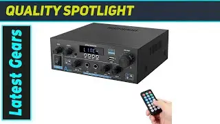 BUTTNA 450W Bluetooth Amplifier: Most Versatile Home Audio Powerhouse