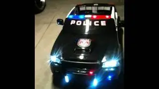 Dodge Charger Police car Power Wheel LED modification