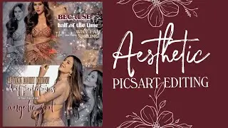 AESTHETIC FANPAGE EDITING TUTORIAL || Sparkle X Editing || Sonam Bajwa Fanpage