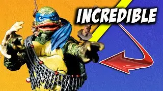 Шокирующее открытие внутри существа NECA Leonardo
