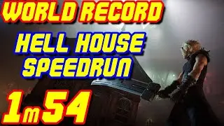 FINAL FANTASY VII REMAKE - 1:54 HELL HOUSE SPEEDRUN WORLD RECORD & MATERIA BUILD