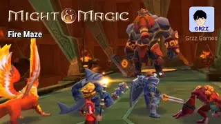 Might and Magic - Battle RPG, Shattered Island, Fire Maze #GrzzGames