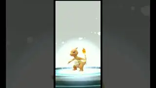 Level 1 Shiny🌟 Charizard Evolution | #Pokemongo #communityday #shinypokemon